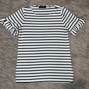 Ivanka Trump stripe top shirt sleeve EUC Sz XS Women’s Top